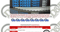 Desktop Screenshot of ddpowerdrive-belt.com